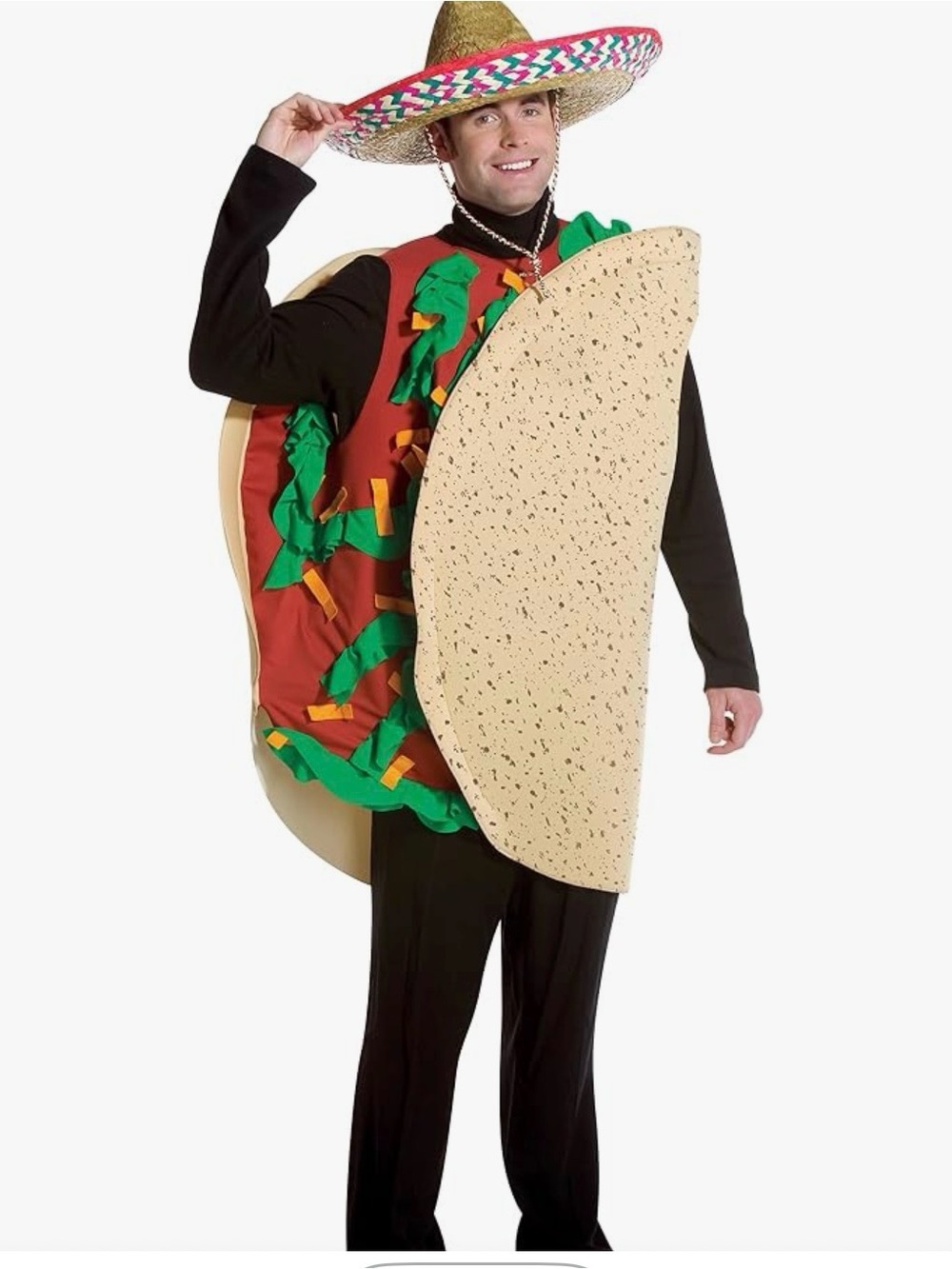 Rasta Imposta Deluxe Taco Halloween Costume
Tan Adult Men's One Size Fits Most
